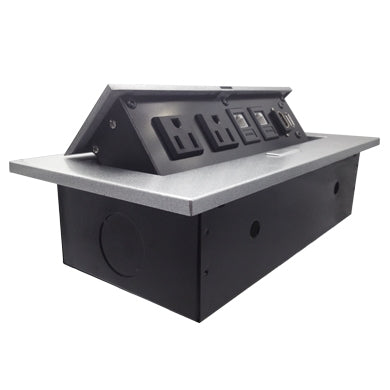 CAJA PARA MESA: HDMI, USB, RJ45 CAT6 BROBOTIX 171224 - Vista 7