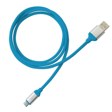Cable USB V2.0 a Micro de PVC Texturizado BROBOTIX 161208A - Vista 2