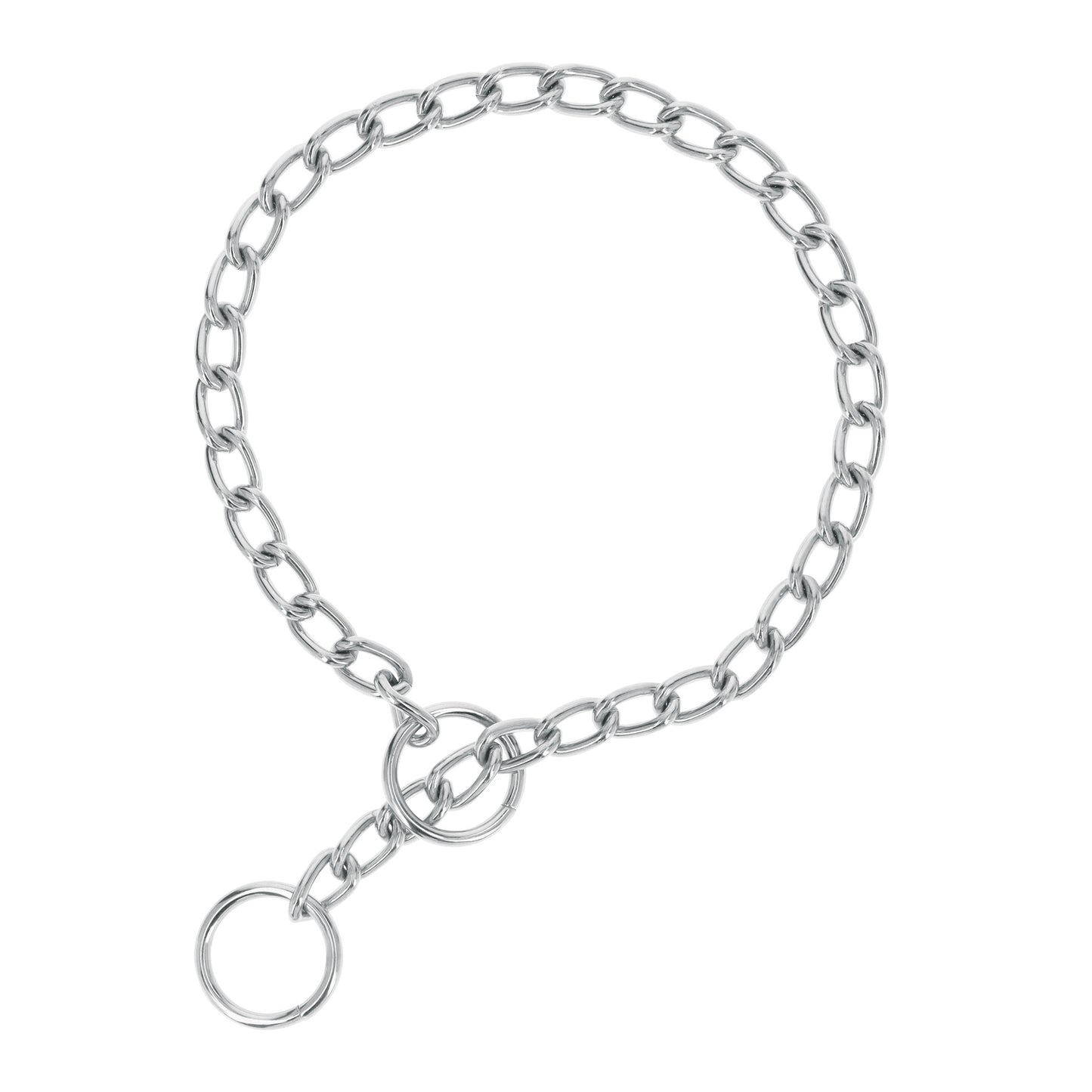 Collar de entrenamiento para perro, 50 cm, eslabón de 3 mm