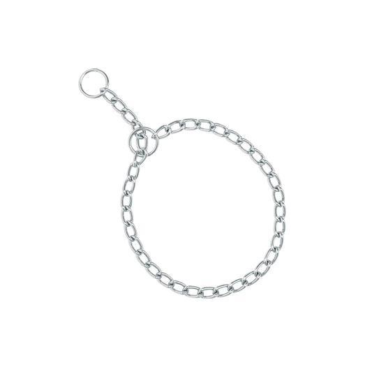 Collar de entrenamiento para perro, 60 cm, eslabón de 4 mm