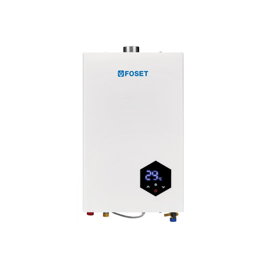 Calentador instantáneo modulante, 14L, 2 serv, gas LP, Foset