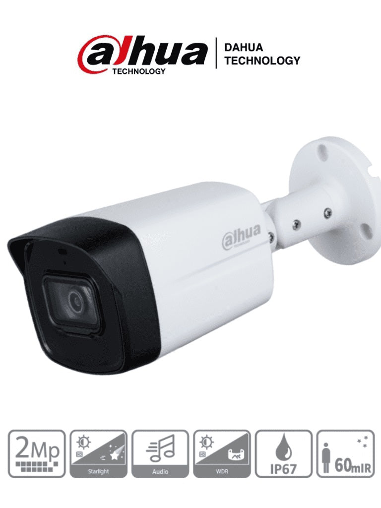 Cámara HDCVI Bala Dahua Technology HAC-HFW1231TLM-I6 - Vista 2