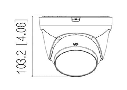 Cámara domo IP Dahua Technology DH-IPC-T1E40 - Vista 2