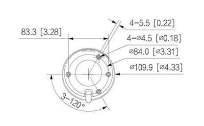 Cámara domo IP Dahua Technology DH-IPC-T1E40 - Vista 3