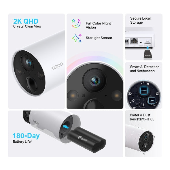 Cámara Wifi TP-LINK TAPO C420S1 - Vista 2