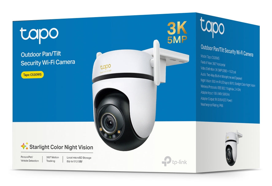 Cámara Wi-fi TP-LINK TAPO C530WS - Vista 6