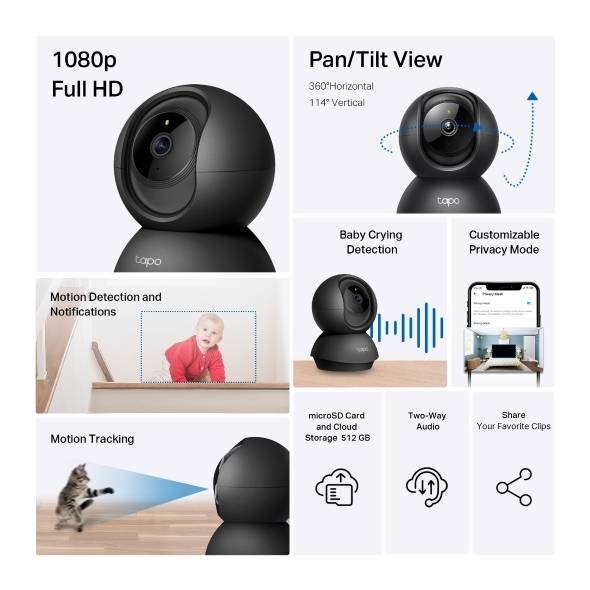 Cámara WiFi TP-LINK TAPO C201 - Vista 2