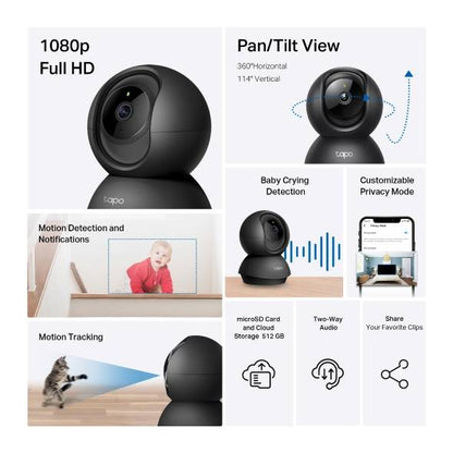 Cámara WiFi TP-LINK TAPO C201 - Vista 2