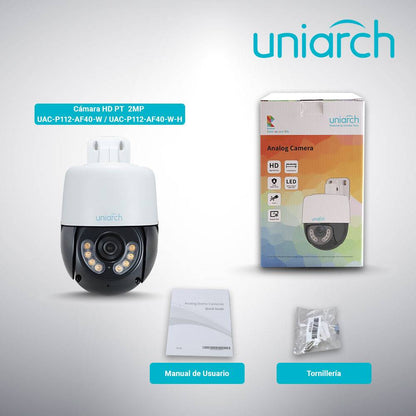 Cámara Domo Análoga UNIARCH UAC-P112-AF40-W-H - Vista 3