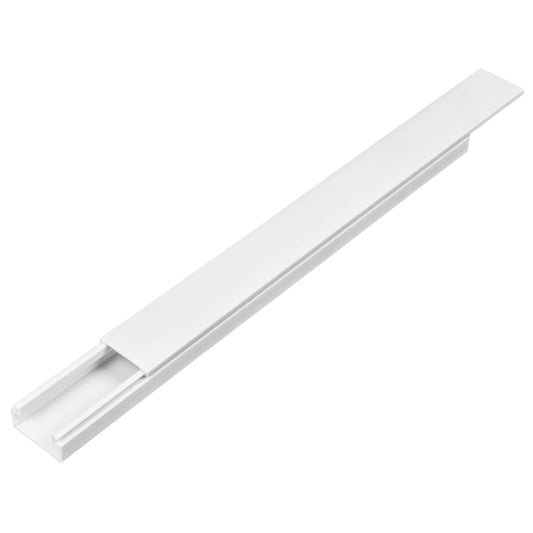Canaleta de 1 vía 10 x 20 mm, con adhesivo, VOLTECK