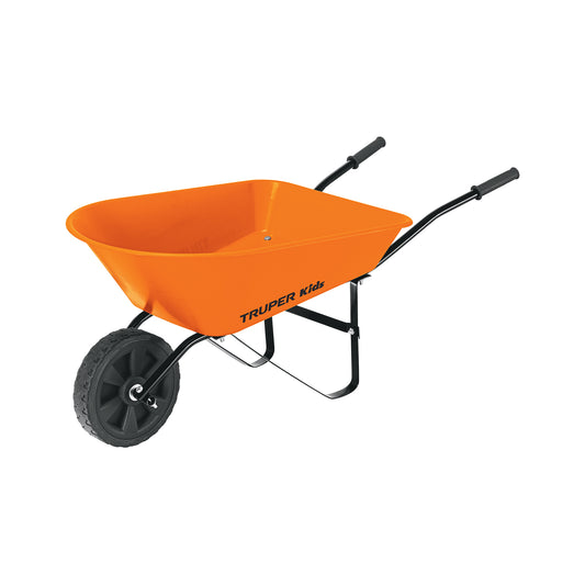 Carretilla para niños, concha plástica 54 x 38 cm, Truper