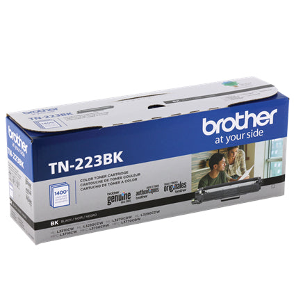 Tóner BROTHER TN223BK - Vista 7