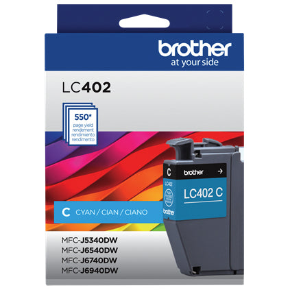 Cartucho BROTHER LC402C - Vista 2