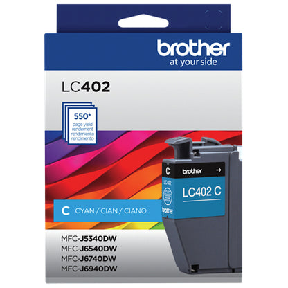 Cartucho BROTHER LC402C - Vista 2