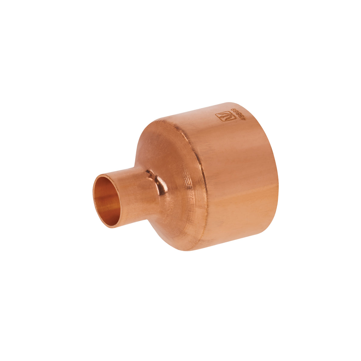 Reducción campana de cobre 1-1/2 x 1/2', FOSET