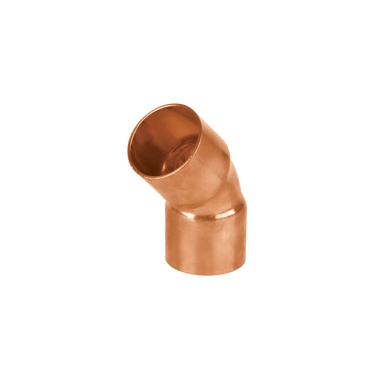 Codo 45° de cobre 3/4', FOSET BASIC