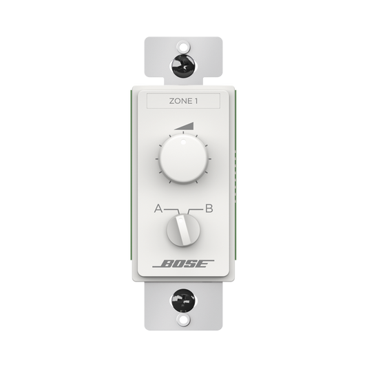 Contolador de Volumen y Selector de fuente 2 pasos | Compatible con Amplificadores Freespace, Veritas y Powerspace+ | Blanco