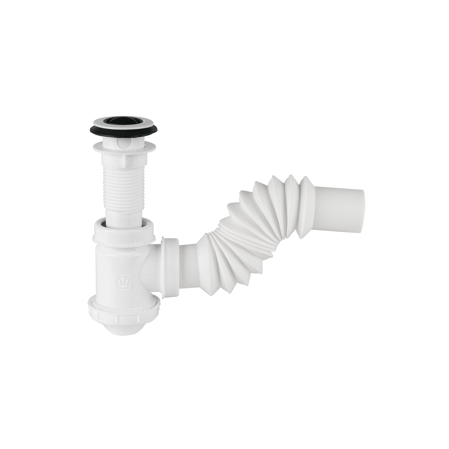 Céspol de bote 1-1/4', contra, polipropileno, para lavabo