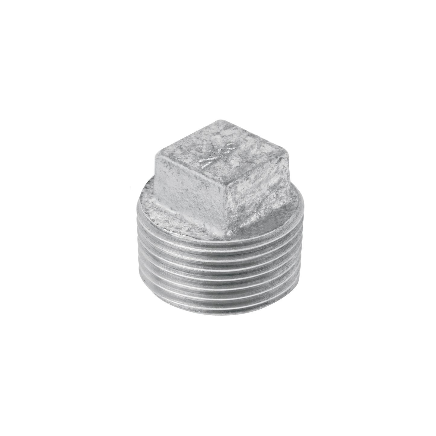 Tapón macho 3/4' de acero galvanizado, Foset