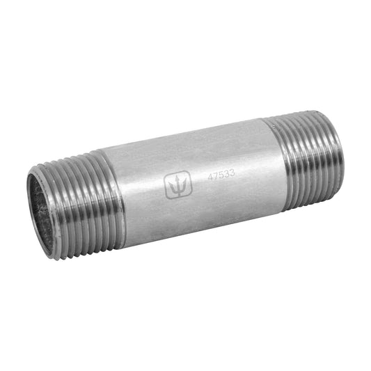 Niple de acero galvanizado 1' x 4', Foset