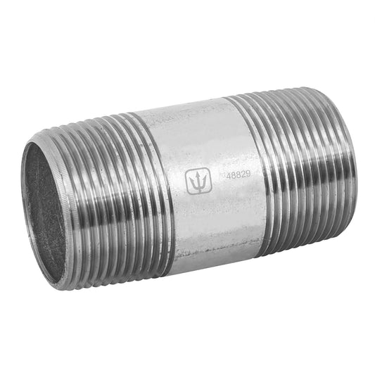 Niple de acero galvanizado 1-1/4 x 3', Foset