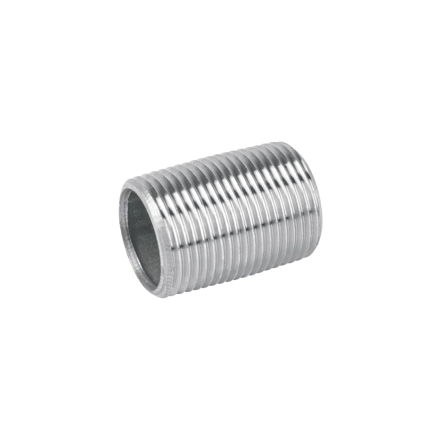 Niple de acero galvanizado 3/4' cuerda corrida, Foset