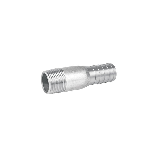 Niple de acero galvanizado 3/4' tipo botella, Foset