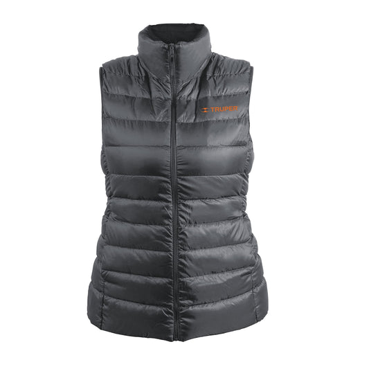 Chaleco de plumas ligero para mujer, gris, G, TRUPER