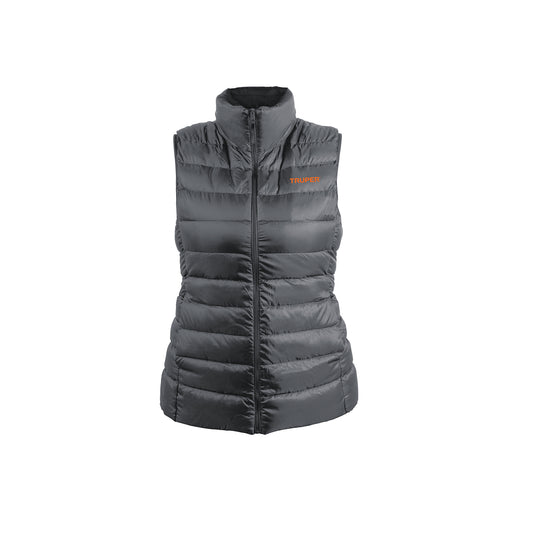 Chaleco de plumas ligero para mujer, gris, M, TRUPER