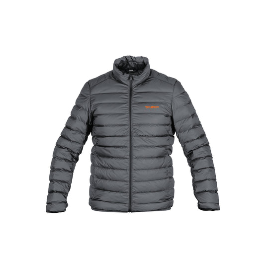 Chamarra de plumas ligera para hombre, gris, CH, TRUPER