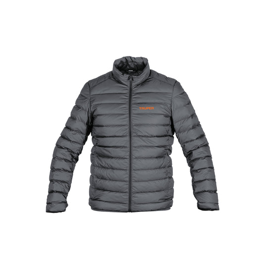Chamarra de plumas ligera para hombre, gris, M, TRUPER