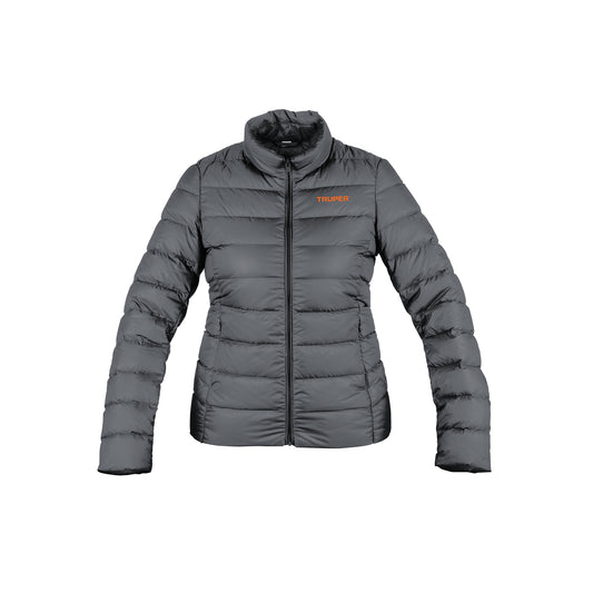 Chamarra de plumas ligera para mujer, gris, CH, TRUPER