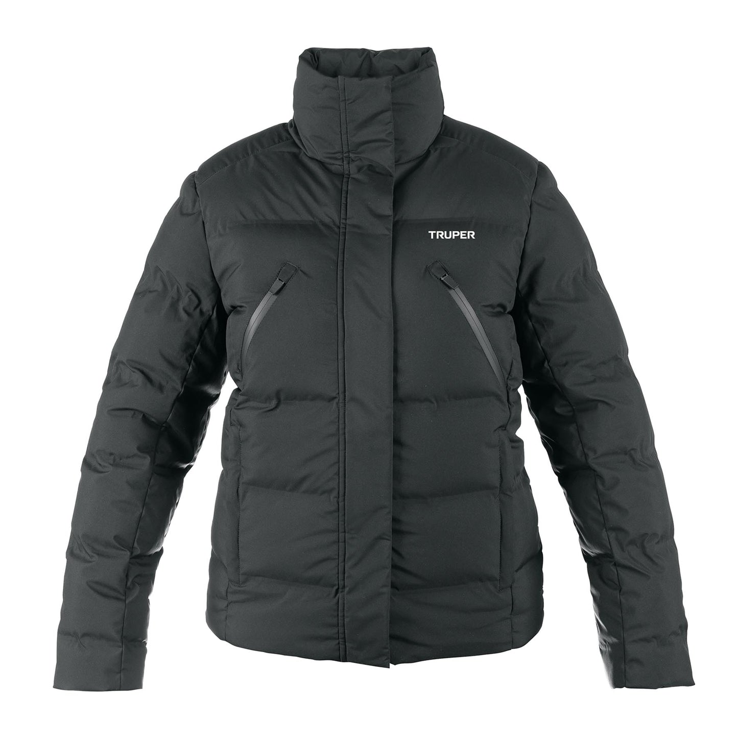Chamarra acolchada térmica para mujer, negro, G, TRUPER