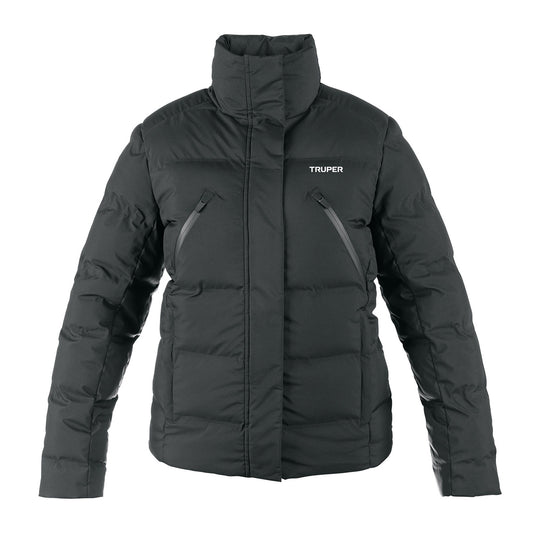 Chamarra acolchada térmica para mujer, negro, M, TRUPER