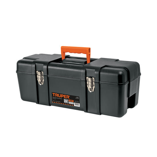 Caja para herramienta 26' industrial, broches metálicos