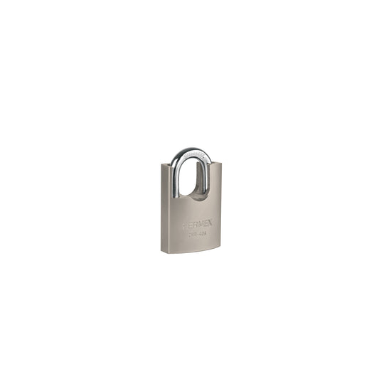 Candado de hierro 40 mm con coraza, llave anti-ganzúa