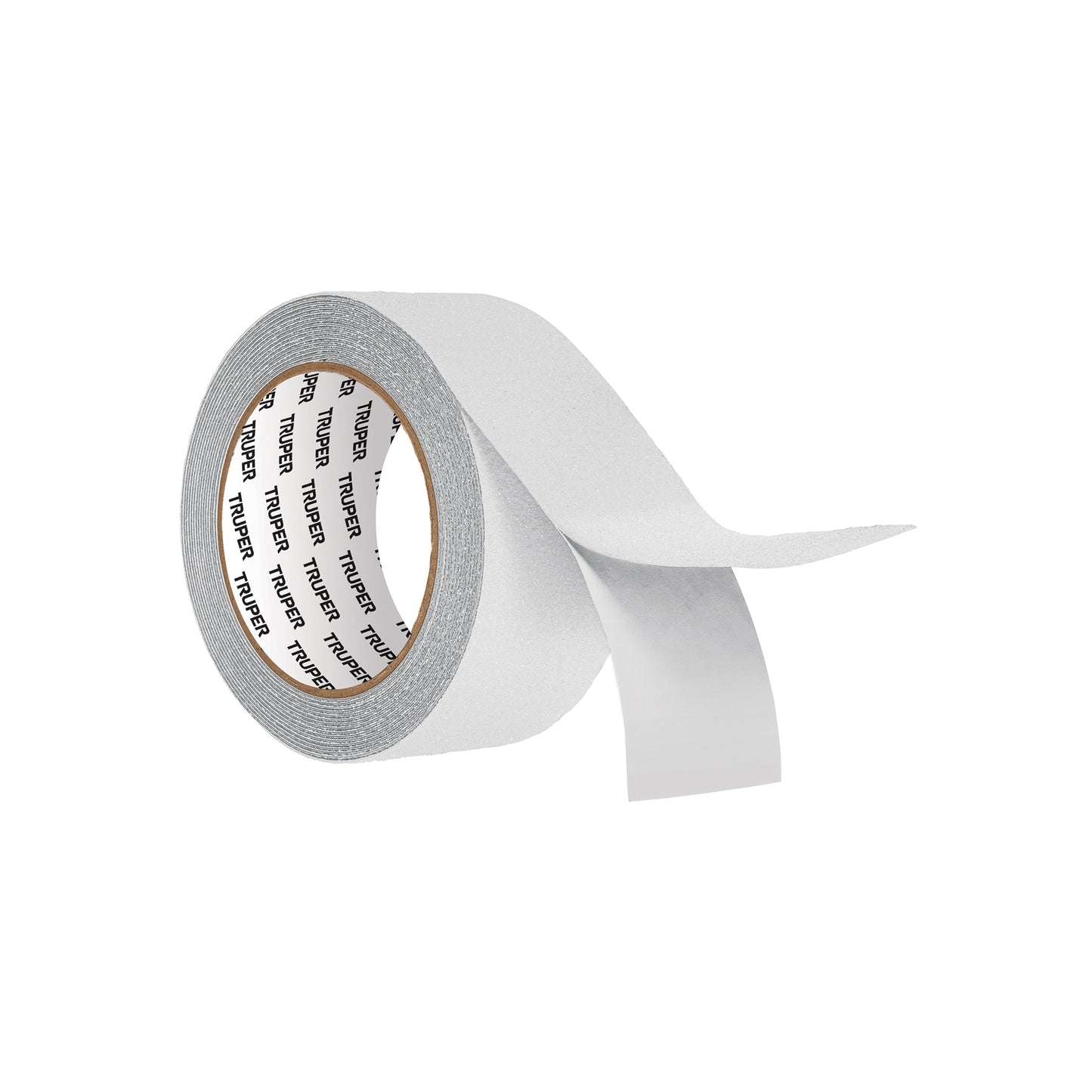 Rollo de 5m de cinta antiderrapante blanca 50mm con abrasivo