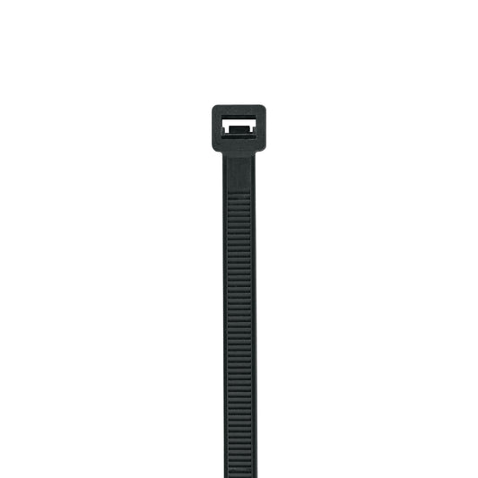 Bolsa con 10 cinchos plásticos 175 lb, 450 x 9 mm, negros