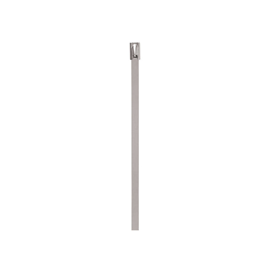 Bolsa con 10 cinchos de 29 cm,acero inoxidable,99 lb,VOLTECK