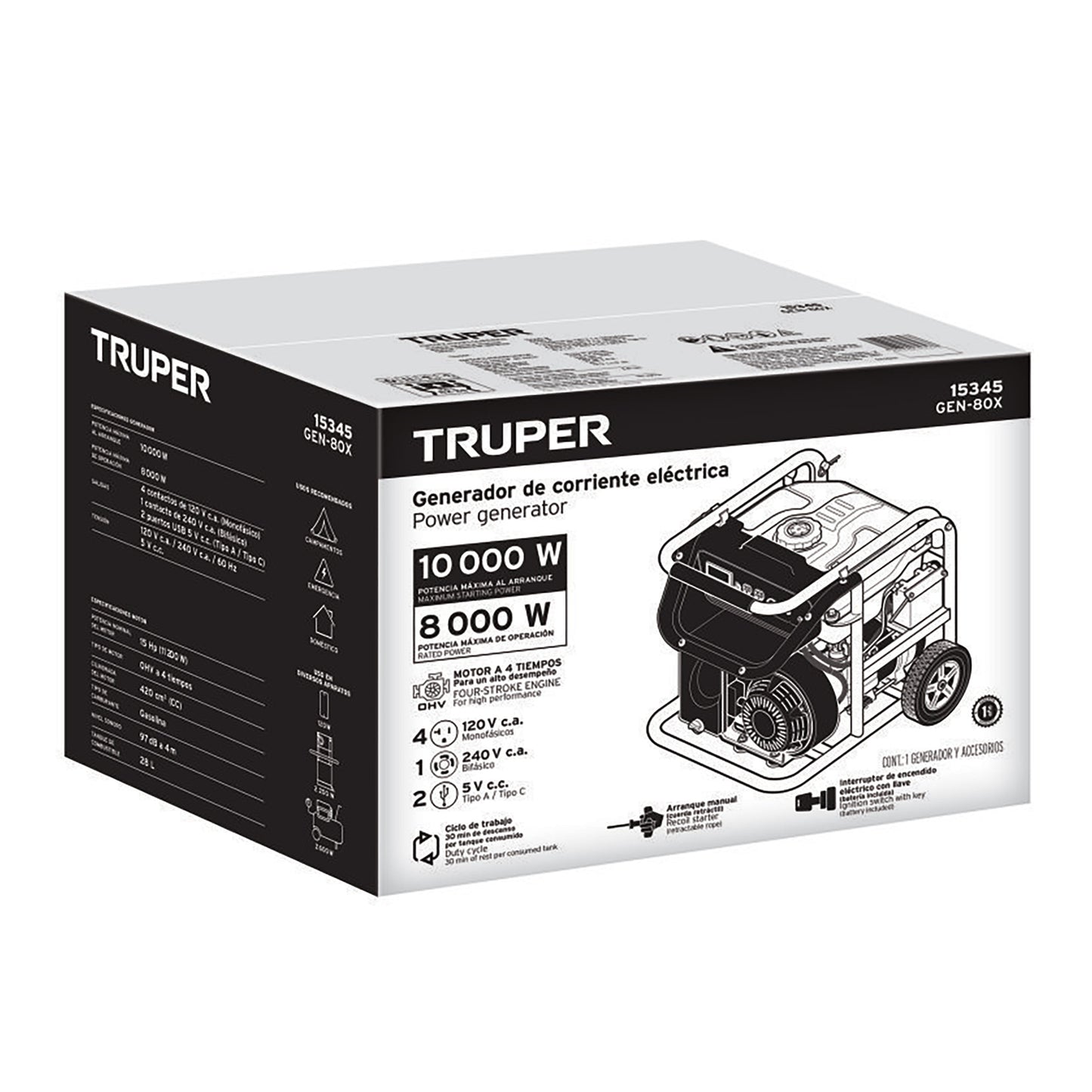 Caja de empaque de repuesto para GEN-80X, Truper