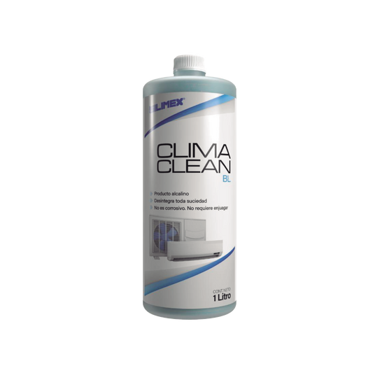 CLIMA CLEAN BL Limpiador a Base �cida que Garantiza una Limpieza Profunda y Profesional en Serpentines de Minisplits, Mejorando su Eficiencia y Prolongando su Vida �til
