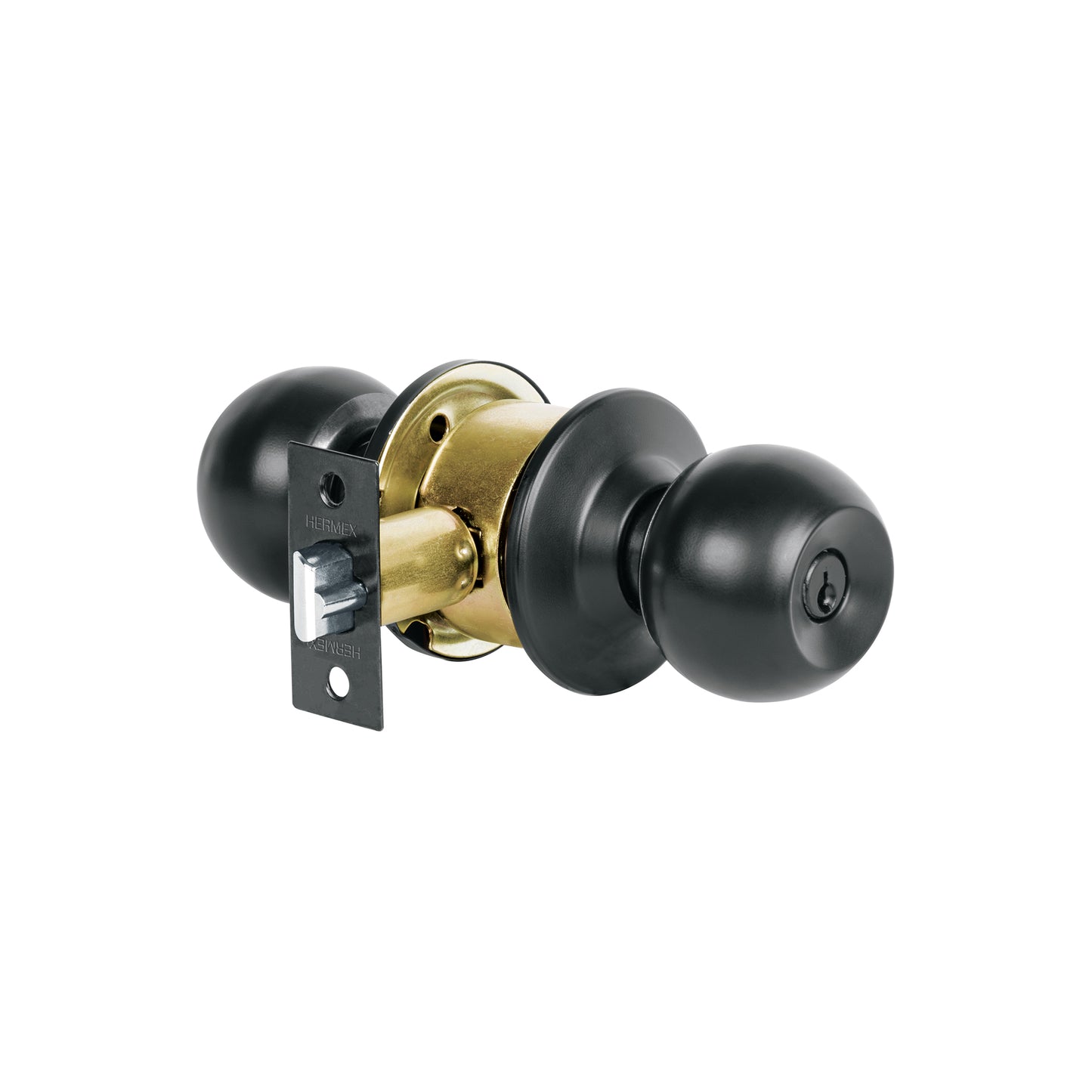 Combo cerraduras, llave-llave, Negro, Hemex BASIC