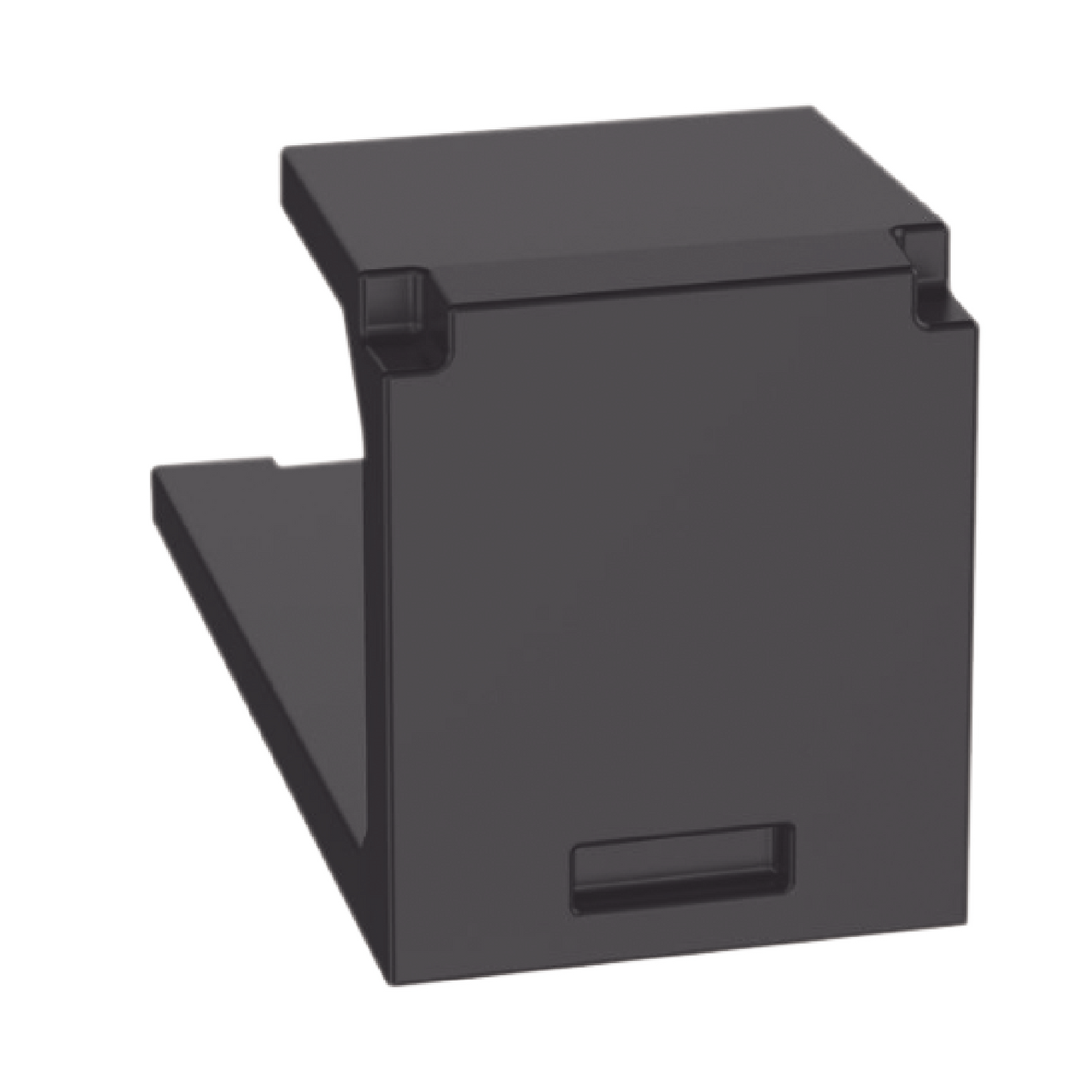 M�dulo de Tapa Ciega (Inserto Ciego), Mini-Com, Color Negro, 1 Pieza