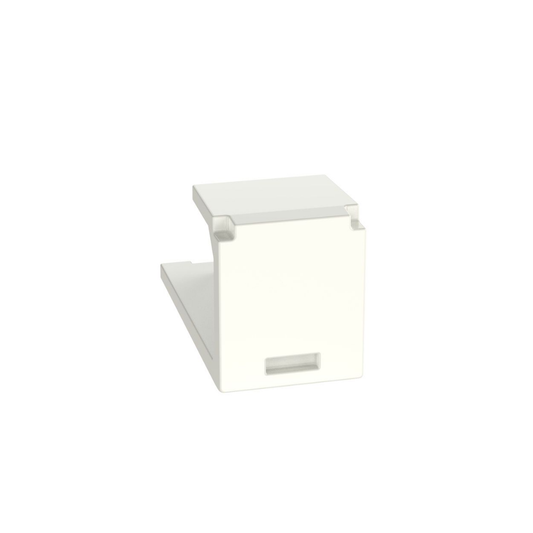 M�dulo de Tapa Ciega (Inserto Ciego), Mini-Com, Color Blanco Mate, 1 Pieza
