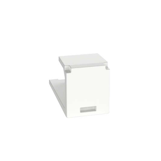 M�dulo de Tapa Ciega (Inserto Ciego), Mini-Com, Color Blanco, 1 Pieza