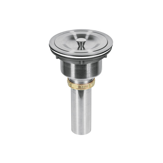 Contracanasta 3-1/2' inox, cuerpo profundo,con tapa, Riviera