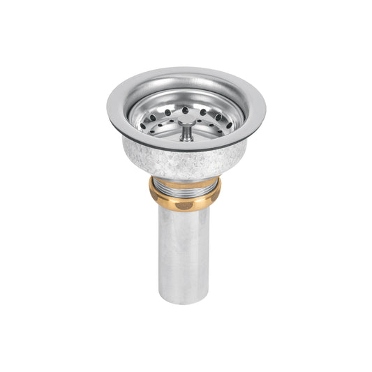 Contracanasta 3-1/2' inox, instalafácil, tubo inox, Foset