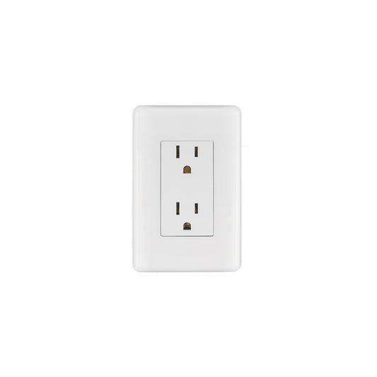 Contacto dúplex, 2 polos + tierra, Volteck Basic