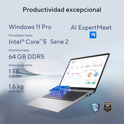 Laptops Asus Business P1503CVA-C516G512-P1 - Vista 2