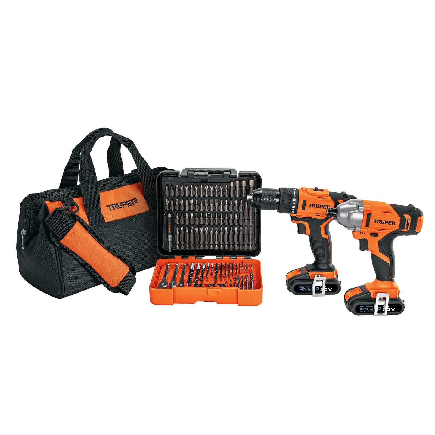 Combo rotomartillo/destornillador impacto, 20V, PRO